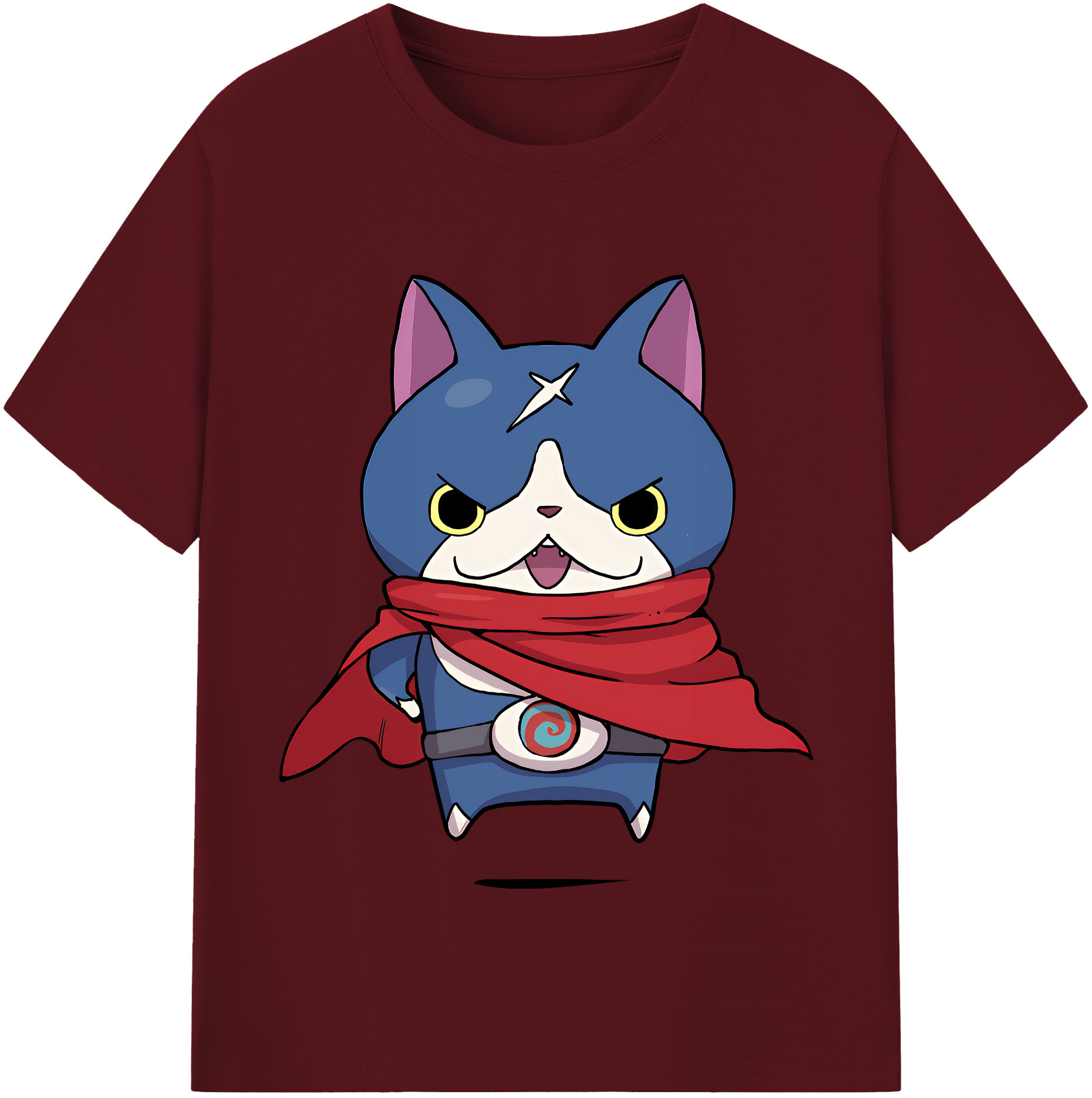 （画像用） 妖怪ウォッチ Yo-kai Watch 綿100％半袖Tシャツ（フロントプリント）